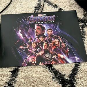 Marvel avengers endgame  lithographs set